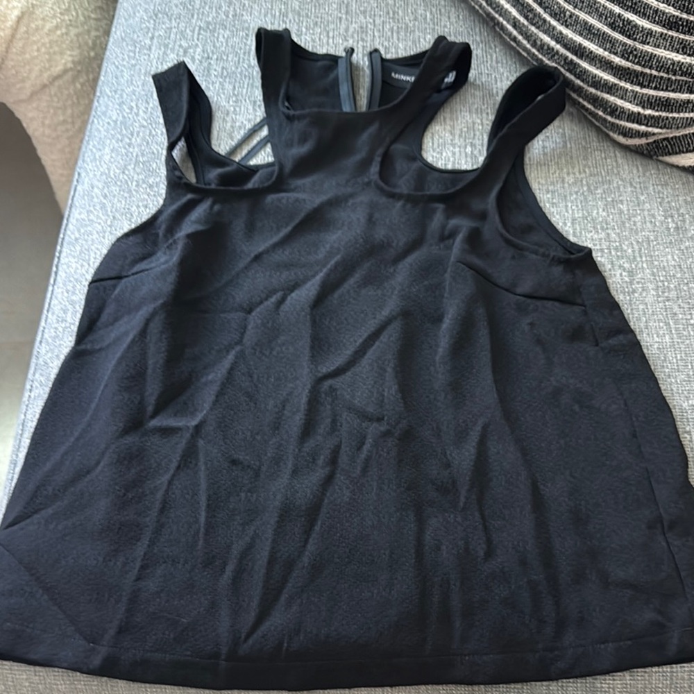Black Sleeveless Women's Top